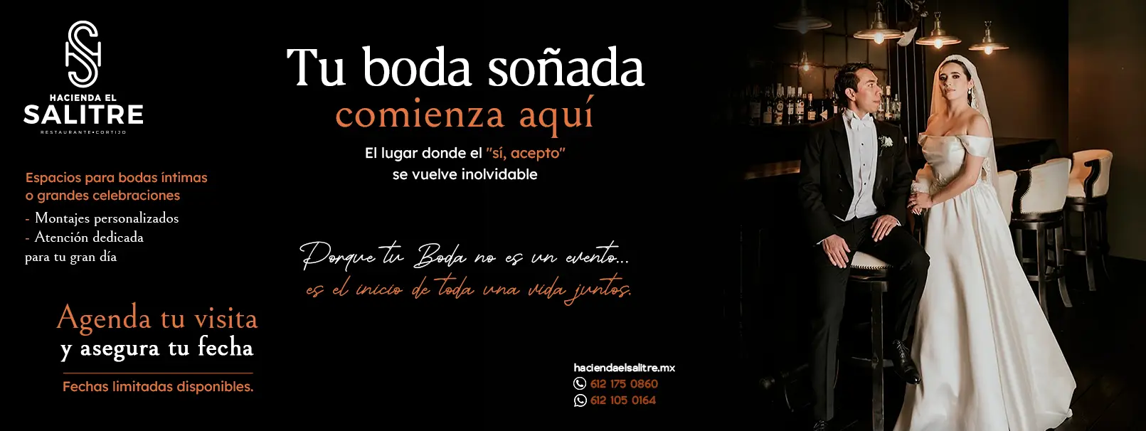 Tu boda en Hacienda El Salitre