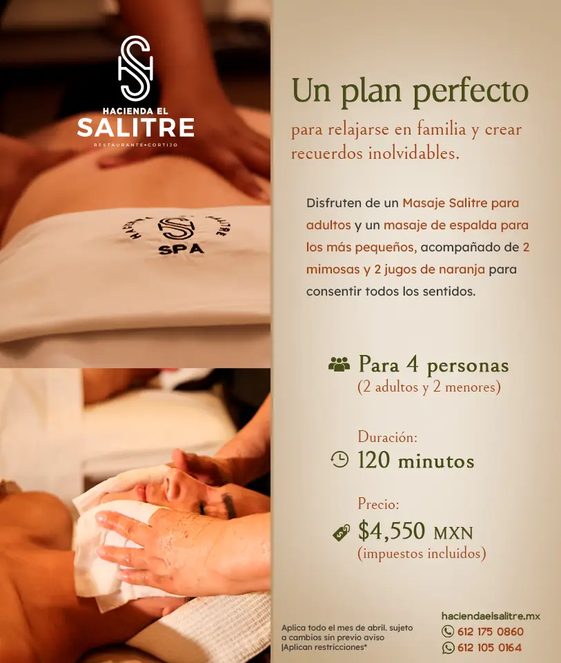 Spa, Hotel Hacienda El Salitre